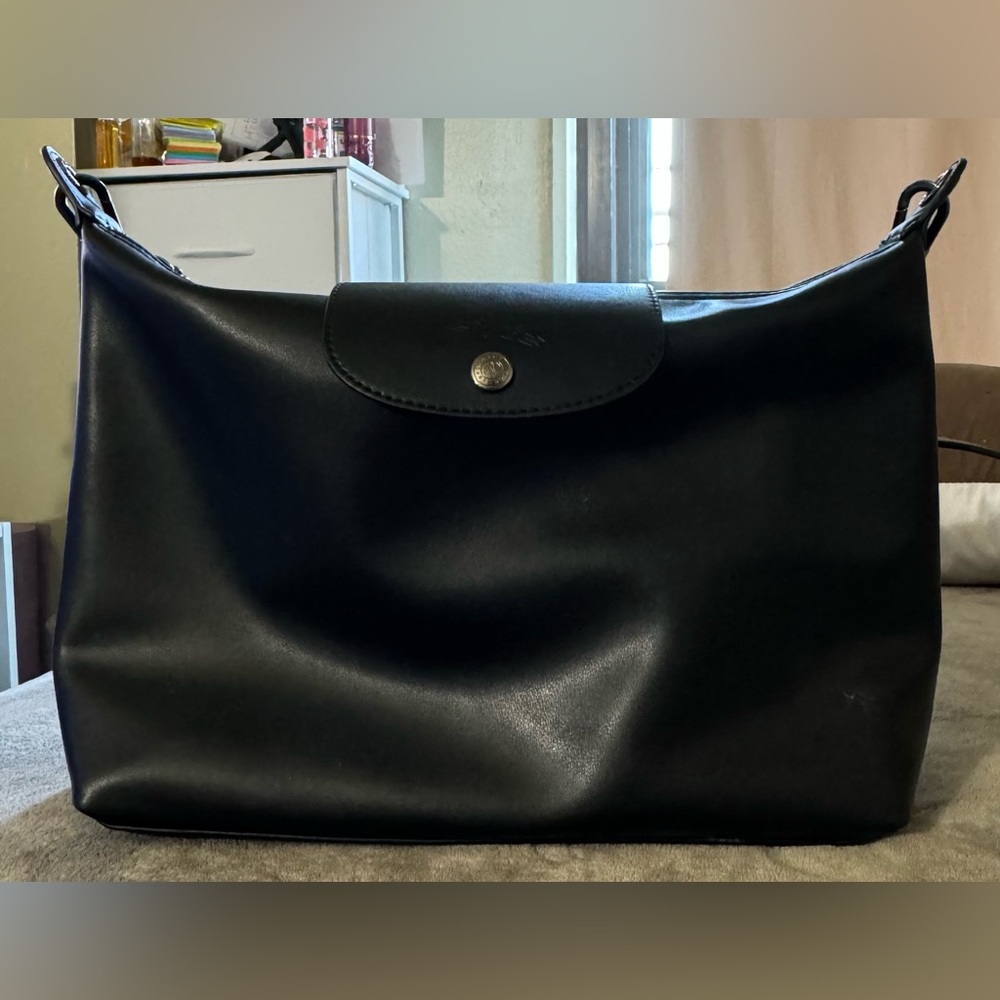 Longchamp Black Shoulder Bag